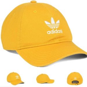 Adidas Yellow Baseball Hat